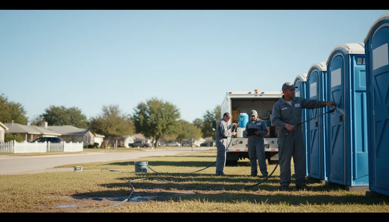 Long-Term Portable Toilet Rental in Ridgeland, WI near me